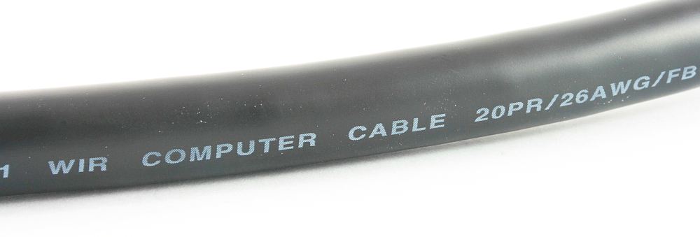 nach Spezifikation der WIR electronic gefertigte Kabel